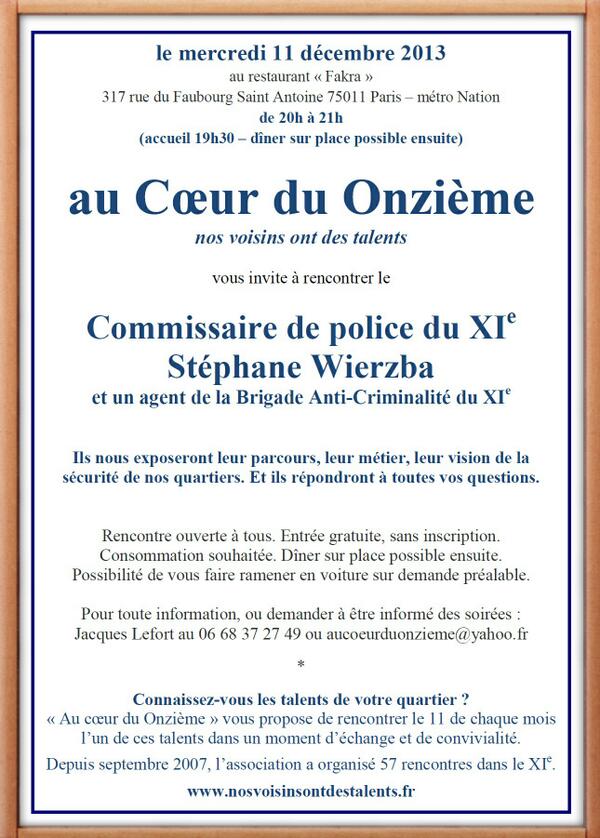 rencontre gratuit police